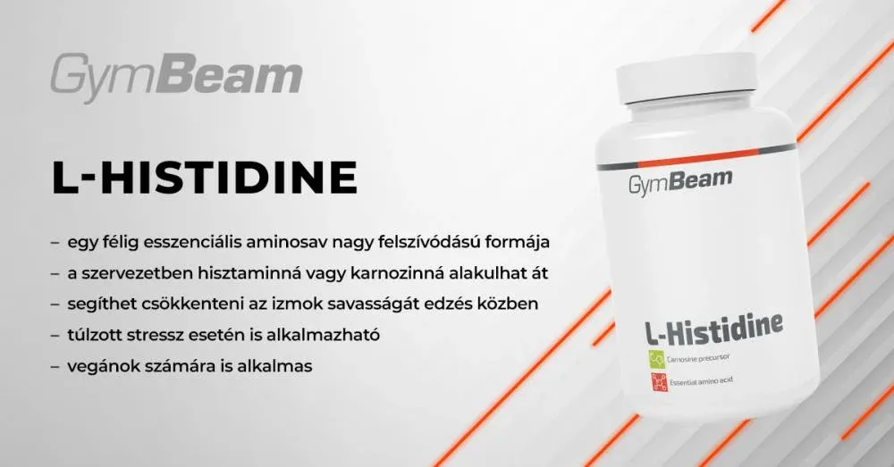 L-hisztidin - 90 kapszula - GymBeam