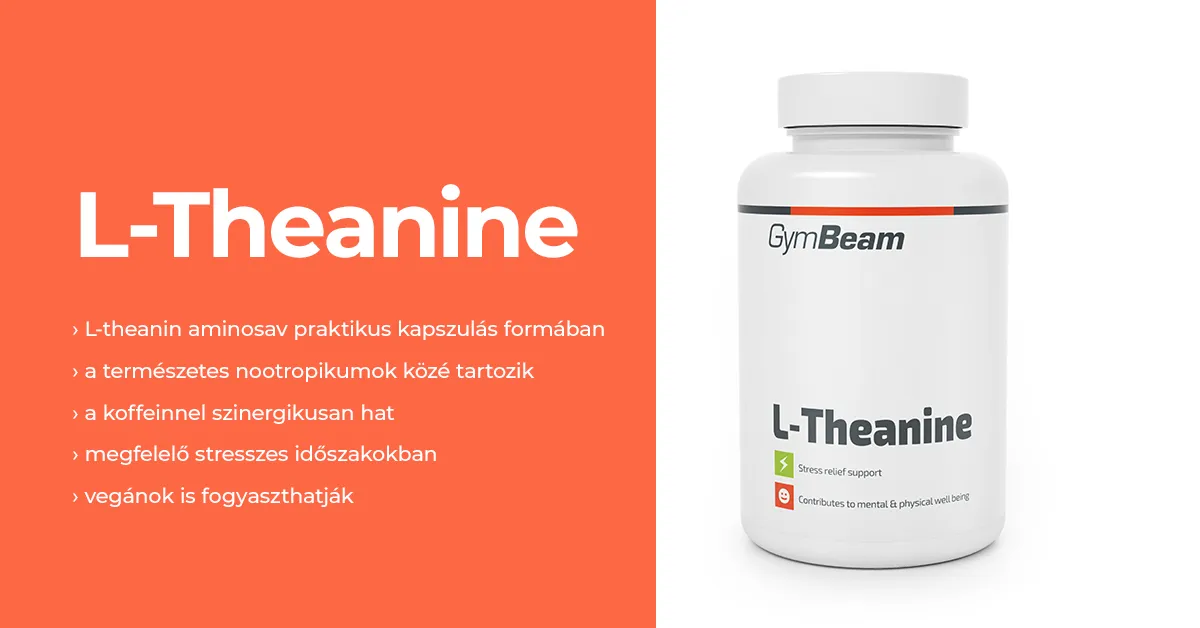 L-teanin - 90 kapszula - GymBeam