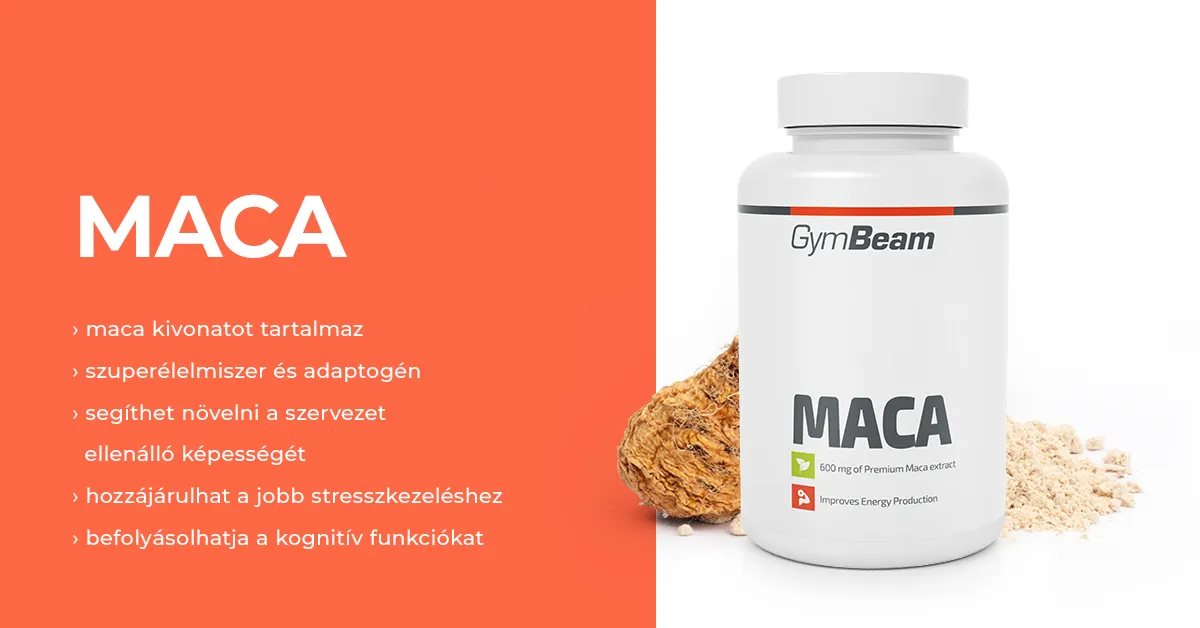 Maca - 120 kapszula - GymBeam