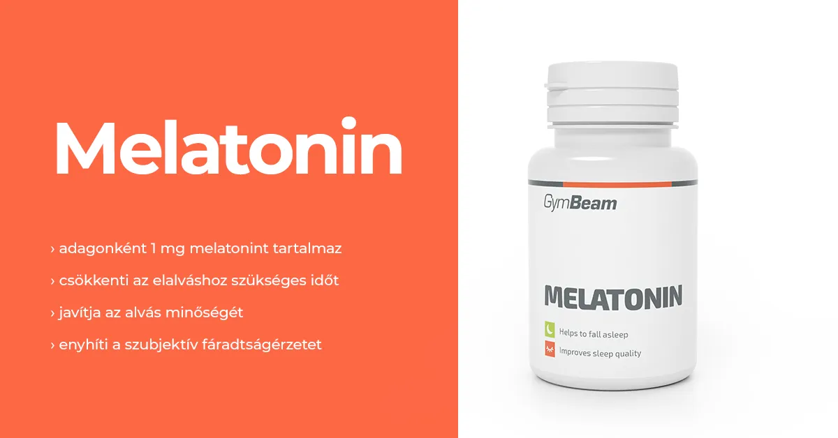 Melatonin - 120 tabletta - GymBeam