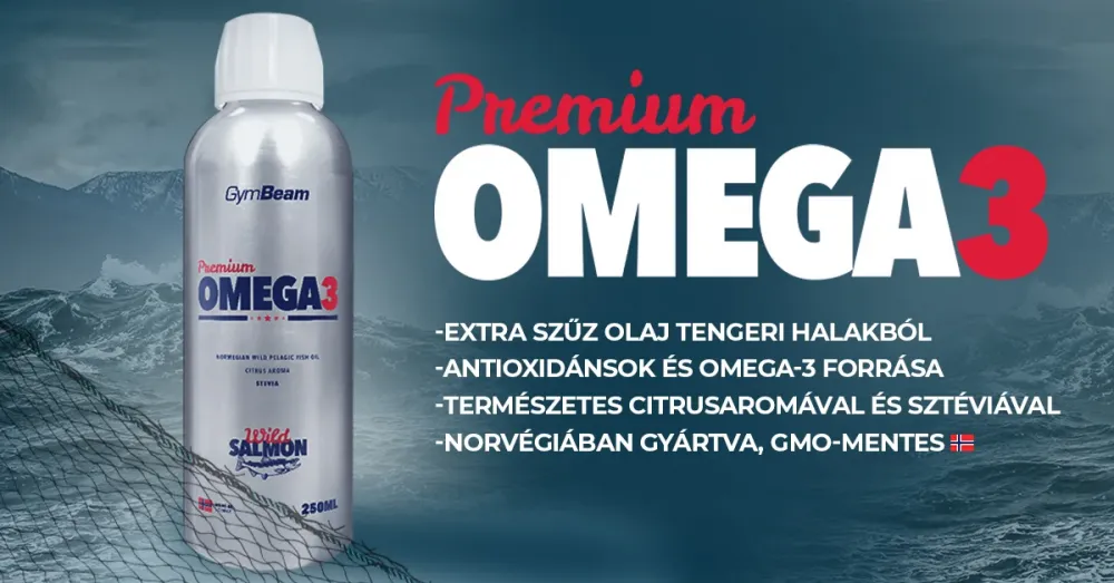 Premium Omega 3 - 250 ml - GymBeam