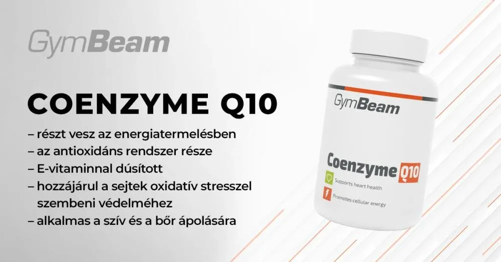 Q10-Koenzim - 120 kapszula - GymBeam