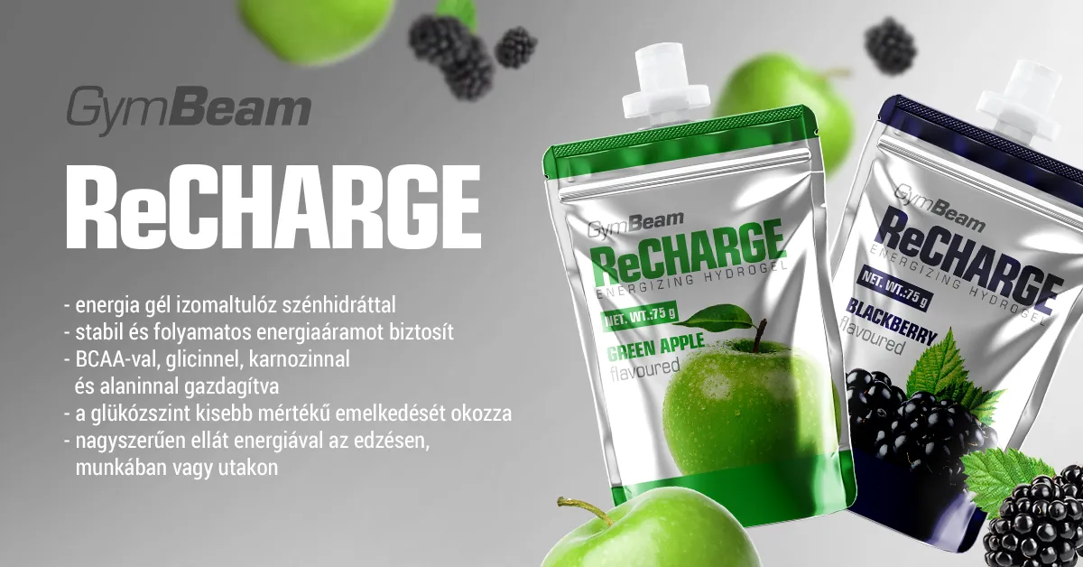 ReCharge Gel - 16 x 75 g - szeder - GymBeam