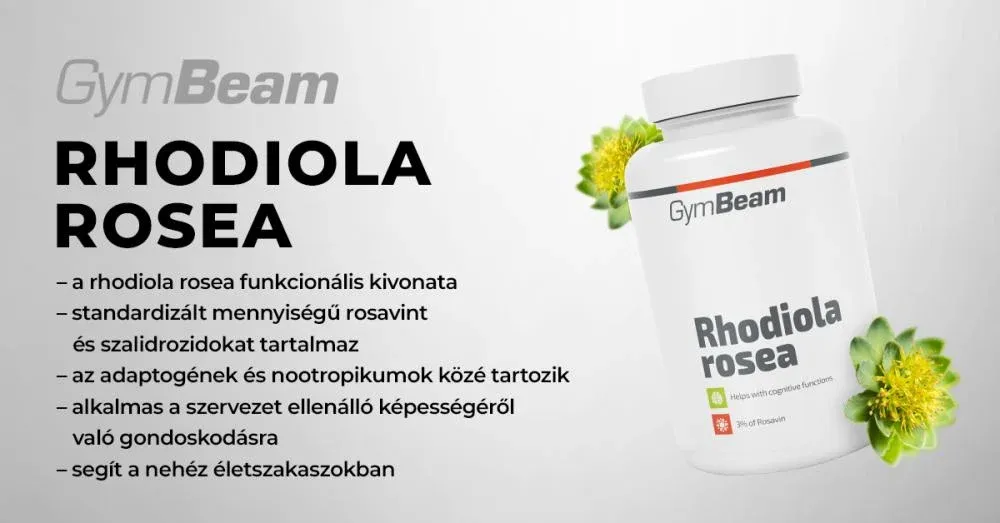 Rhodiola Rosea - 90 kapszula - GymBeam