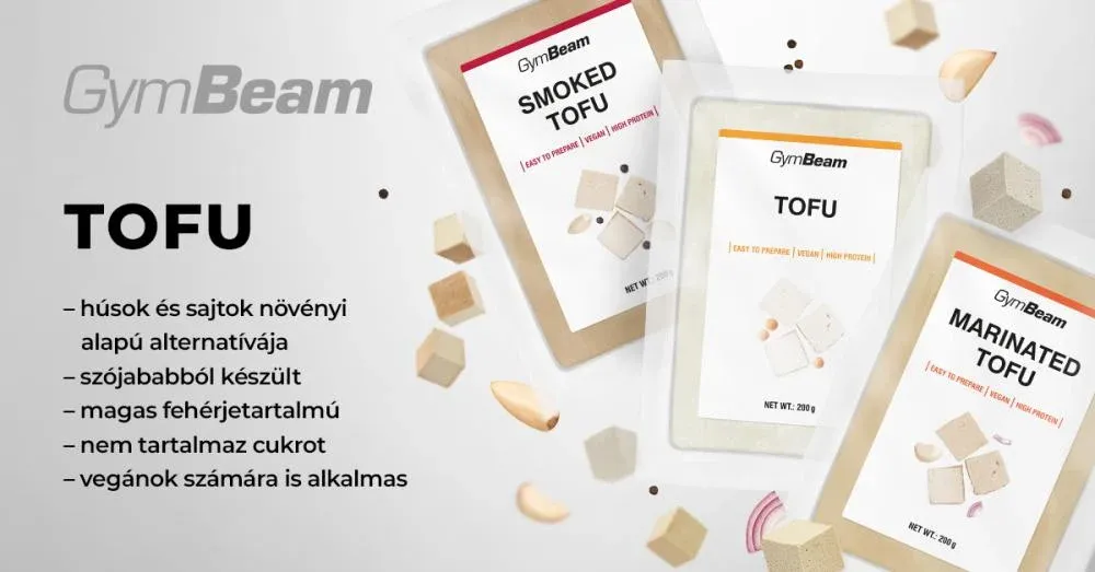 Tofu - 200 g - füstölt - GymBeam