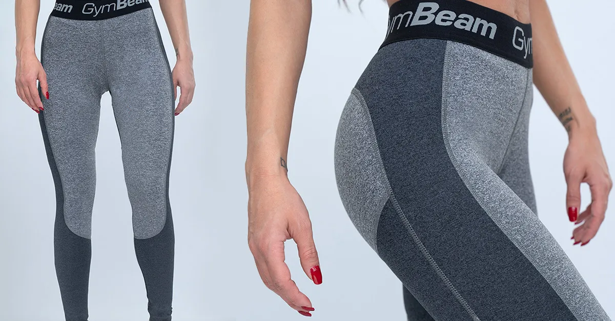 Ultrafit Heather szürke női leggings - (XS) - GymBeam